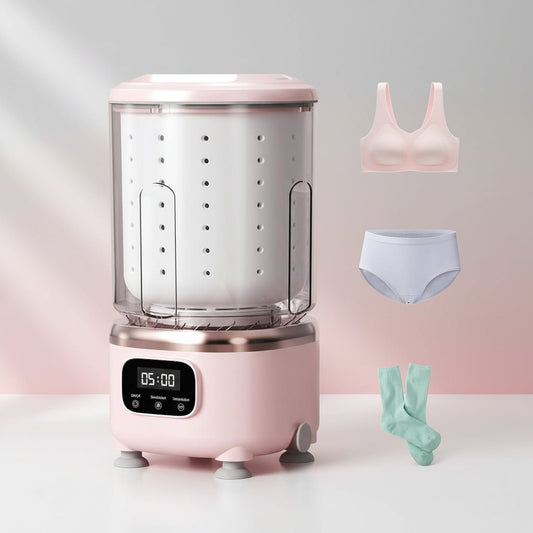 Compact Portable Mini Laundry Washer Spinner - SweetyGem