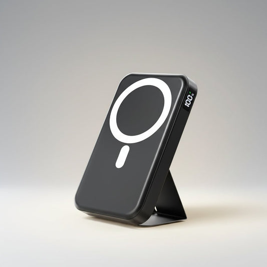 Compact Wireless Charger Power Bank Phone Stand - SweetyGem