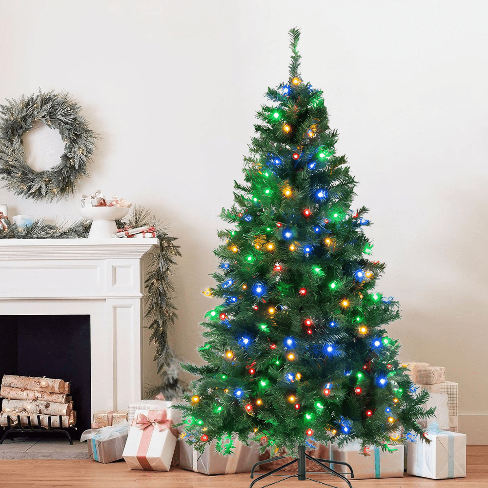 Slim White 48 Artificial Christmas Tree Pre Lit