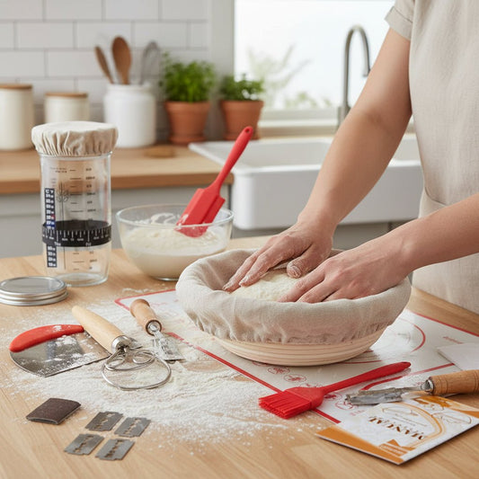 Artisan Bread Making Kit Proofing Bowl Baking Set - SweetyGem
