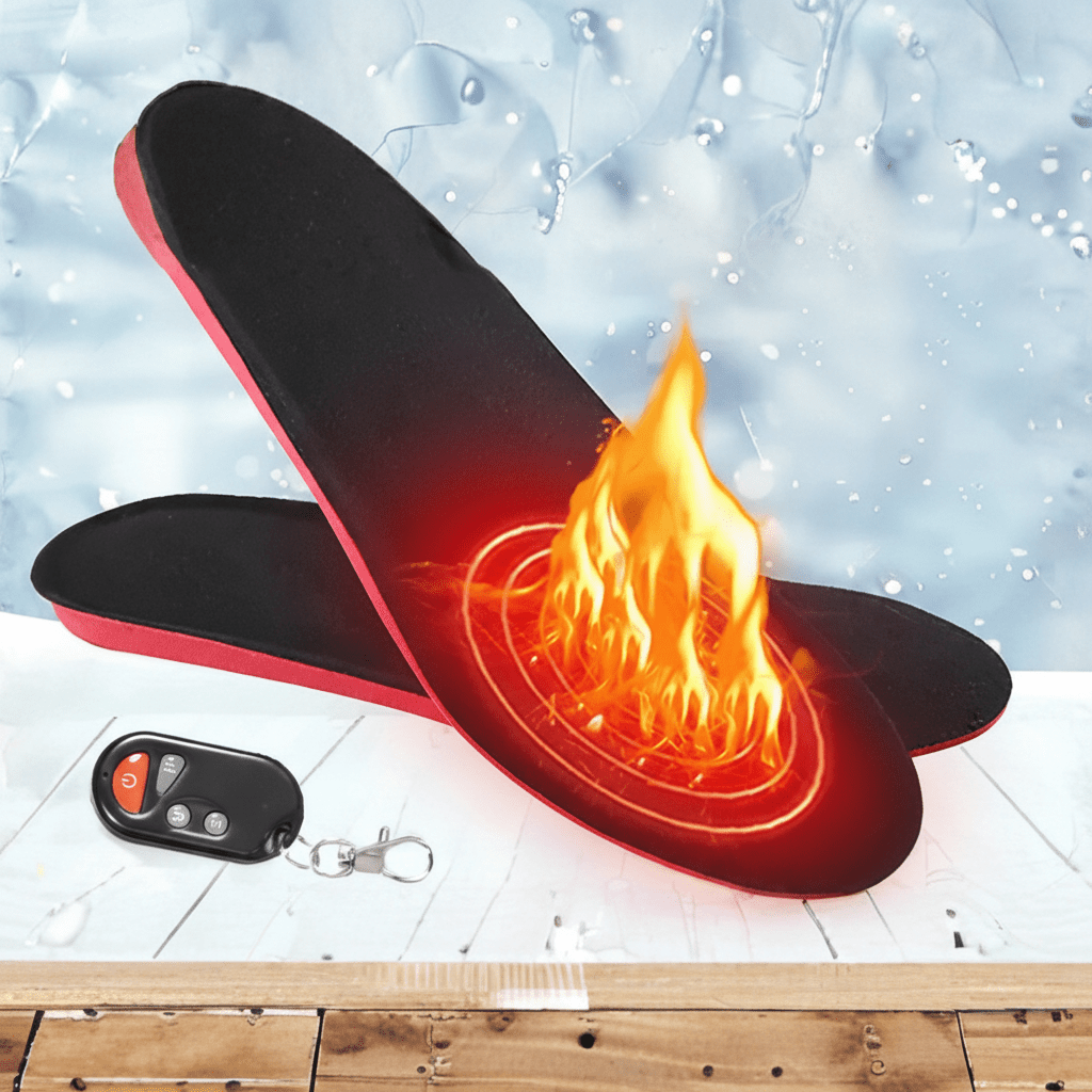 Warm Rechargeable Insoles for Cold Winter Boots - SweetyGem