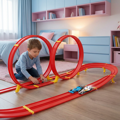 Fun Kids Car Racing Track Set - SweetyGem