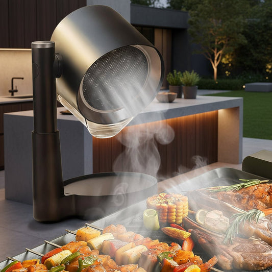 Compact Electric Cooktop Ventilation Fan Extractor - SweetyGem