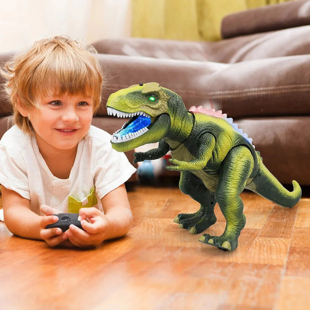 Interactive Dino Toy with LED Lights and Sound Effects