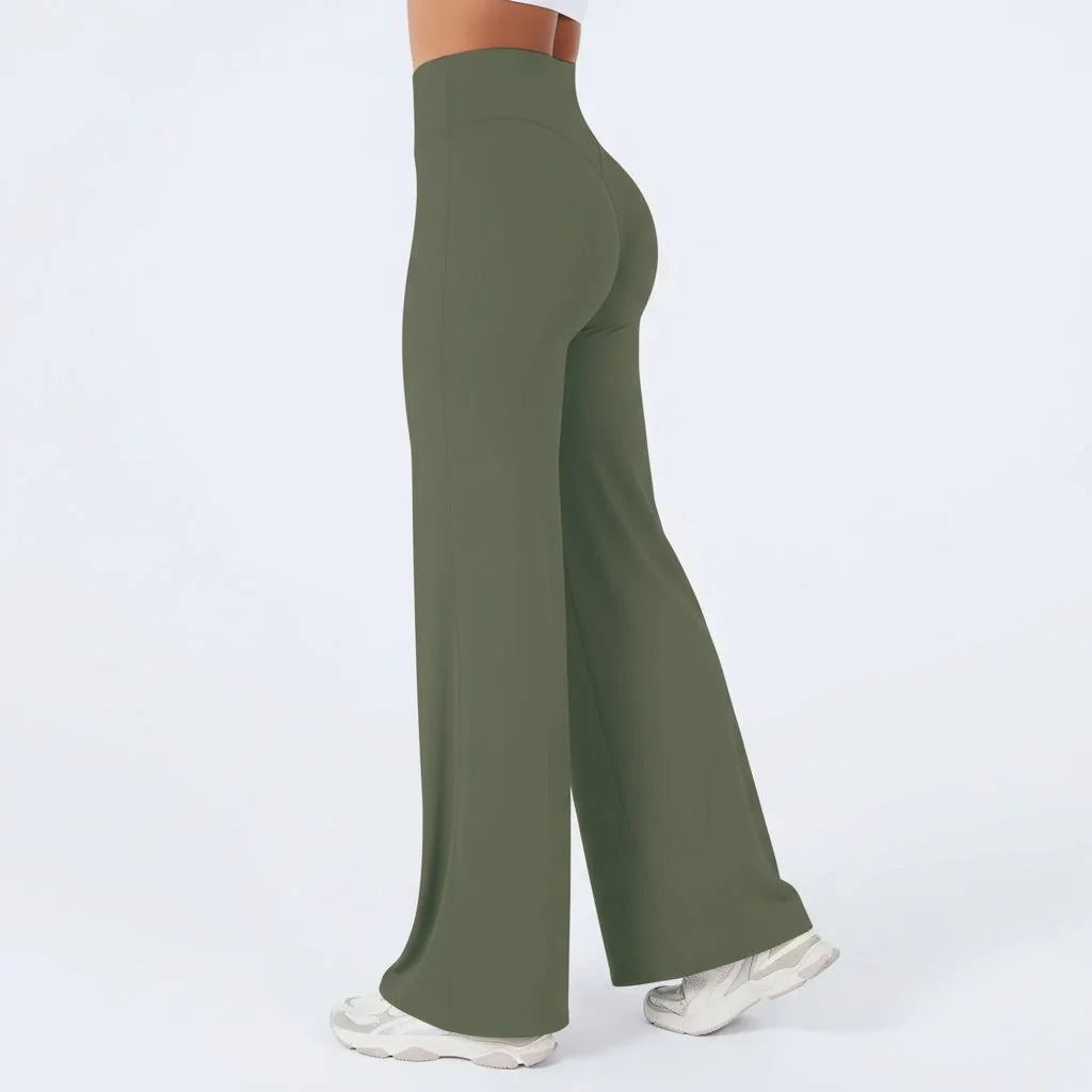 Comfortable Wide Leg Yoga Pants for Women Full Length