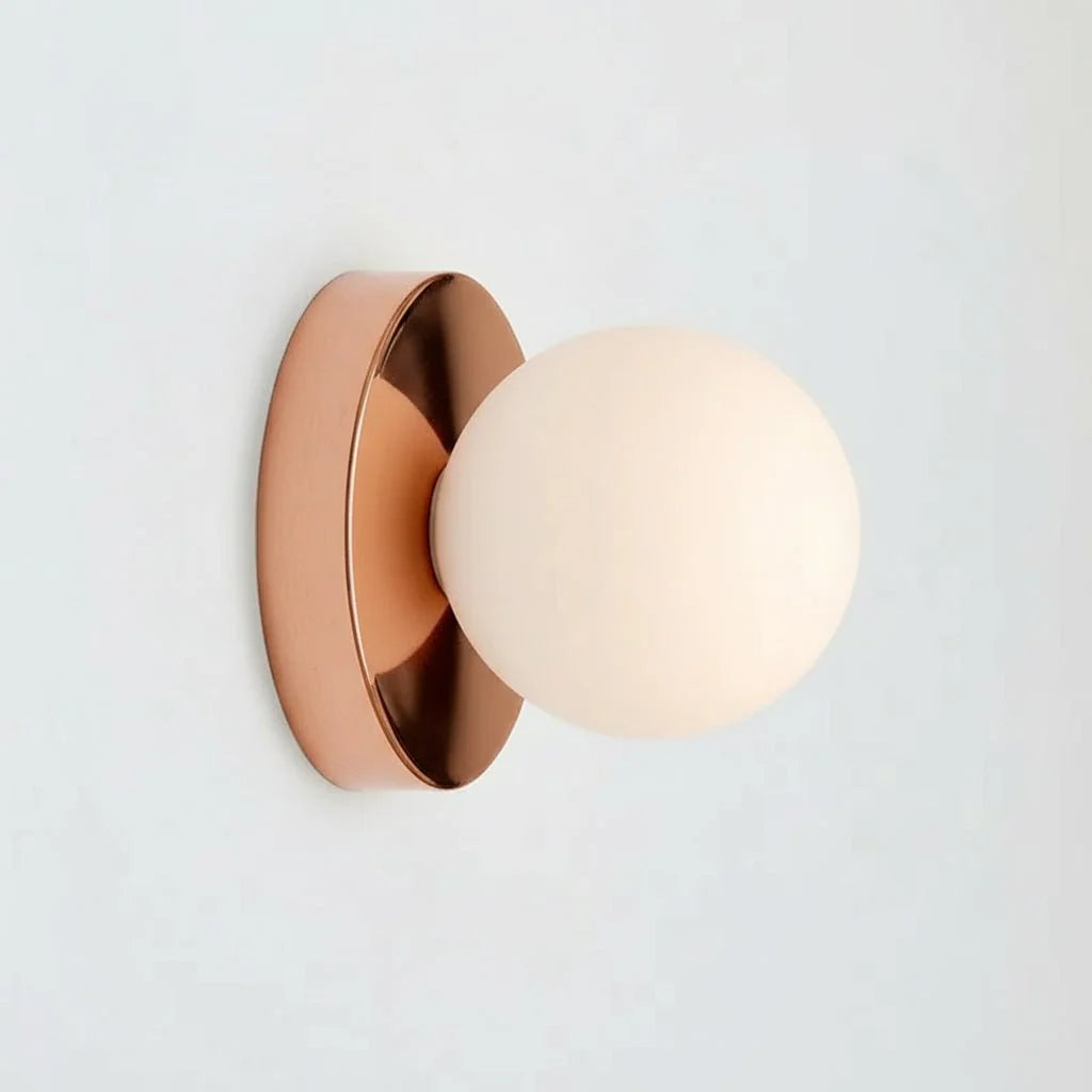 Chic Glass Indoor Wall Light Fixture