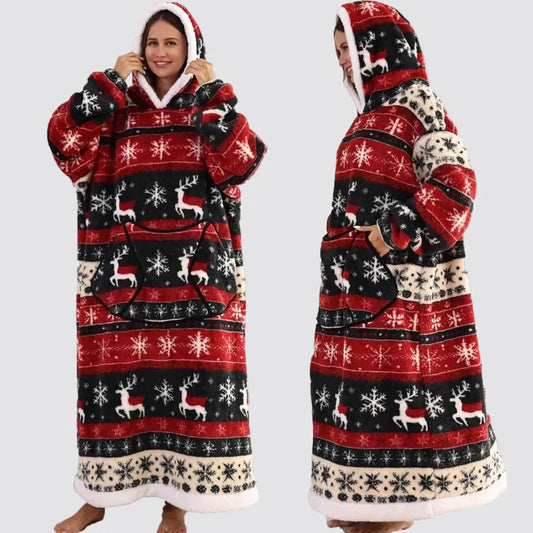 Cozy Giant Wearable Hooded Blanket Sweatshirt - SweetyGem