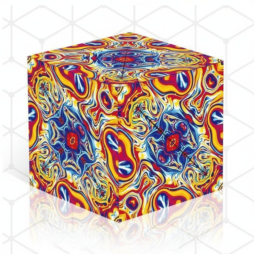 Challenging 3D Magnet Puzzle Cube Brain Teaser Toy - SweetyGem