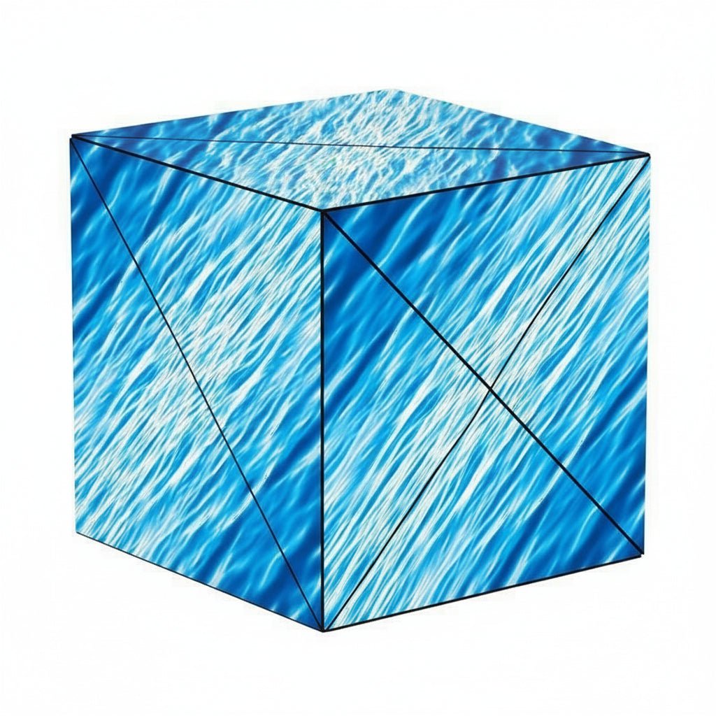 Challenging 3D Magnet Puzzle Cube Brain Teaser Toy