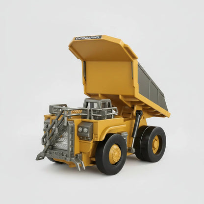 Kids RC Building Truck Toy Set with Crane and Loader