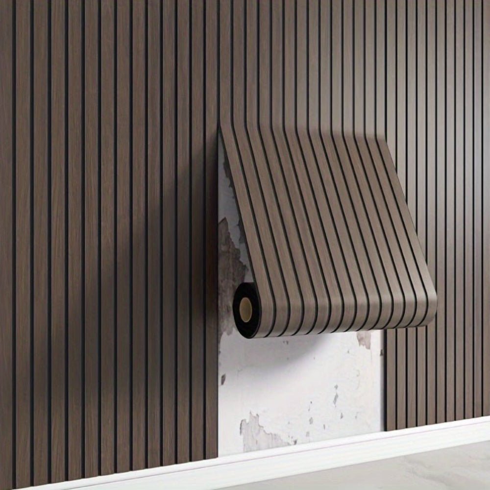 Easy Stick 3D Wooden Wall Panels Home Decoration