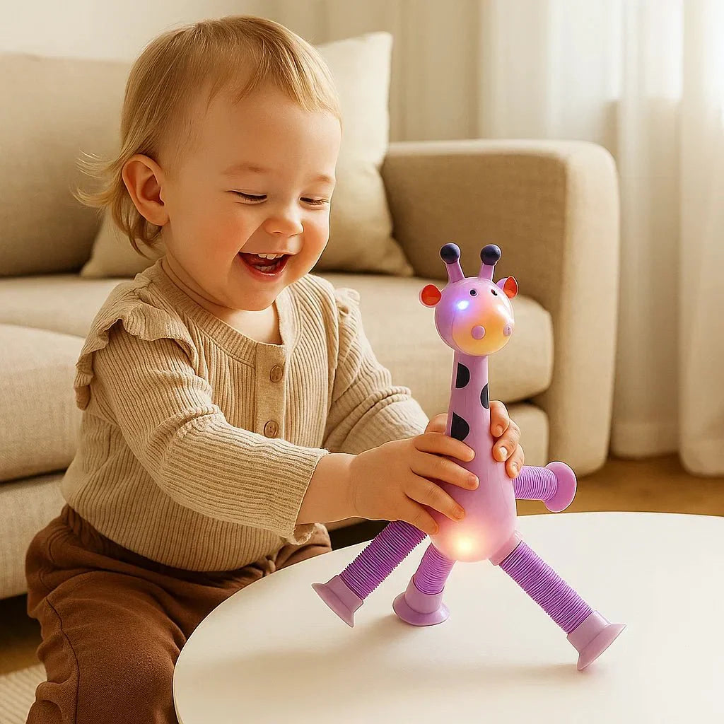 Soft Baby Teething Giraffe Toy Set