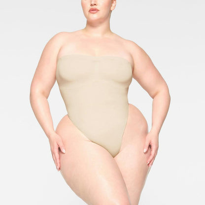 Shapewear Strapless Thong Bodysuit