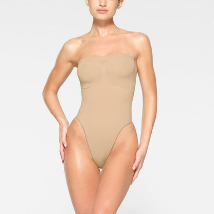 Shapewear Strapless Thong Bodysuit