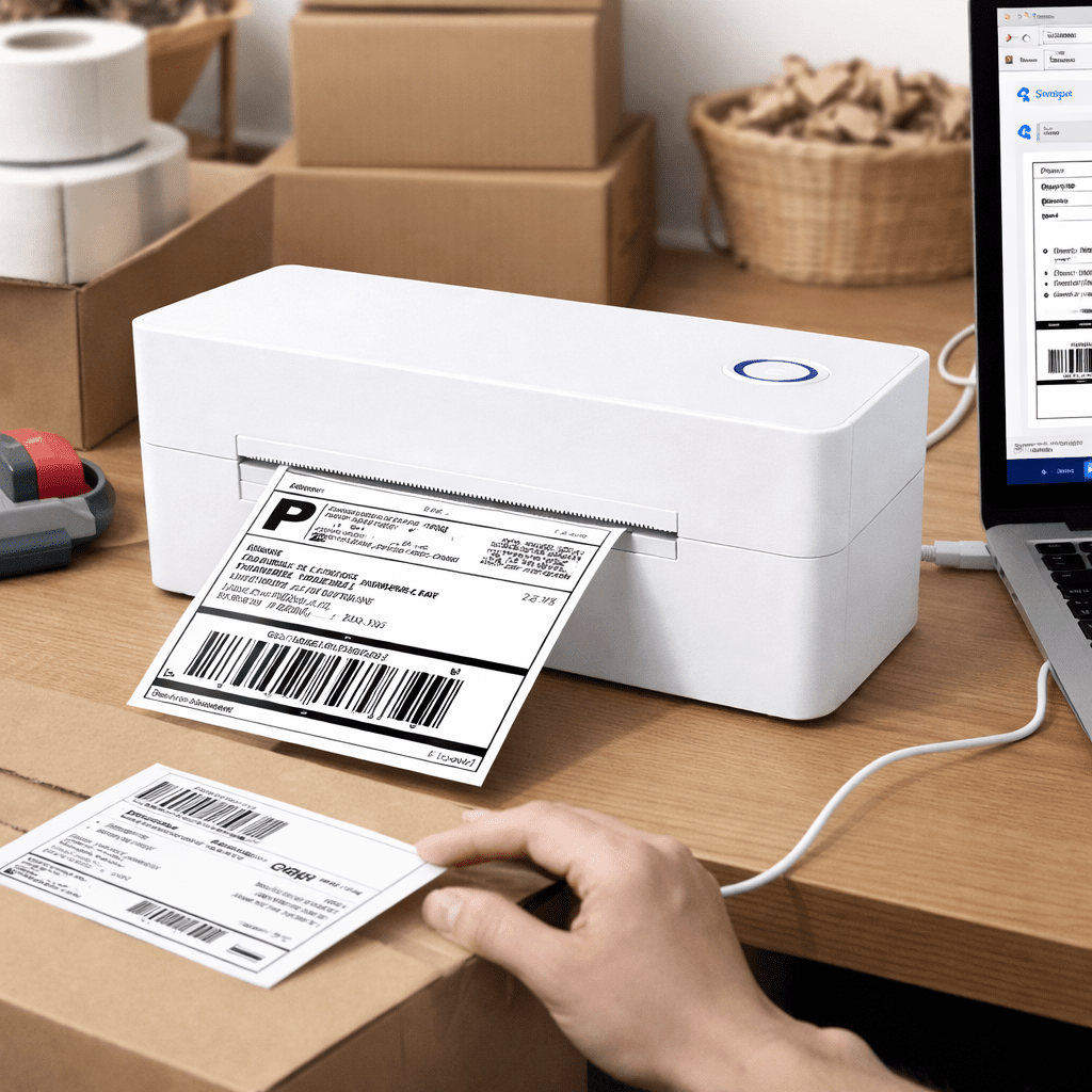 Shipping Label Printer USB Thermal 4x6 Barcode Label Printer – SweetyGem