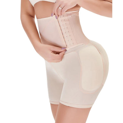 Side Hooks Waist Trainer Hips Shapewear Short