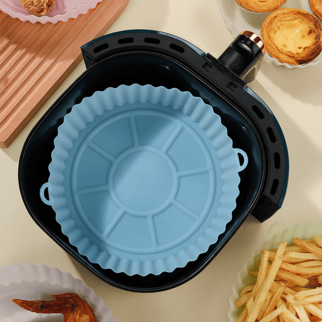 Easy Clean Air Fryer Non Stick Silicone Mat Liner - SweetyGem