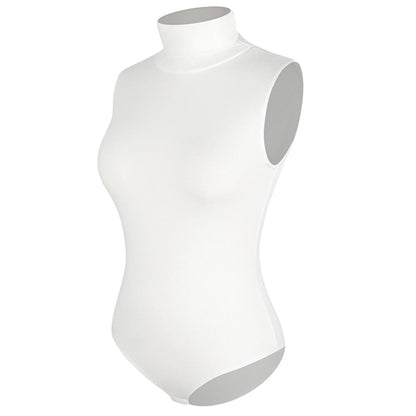 Women's High Neck Sleeveless Shapewear Bodysuit