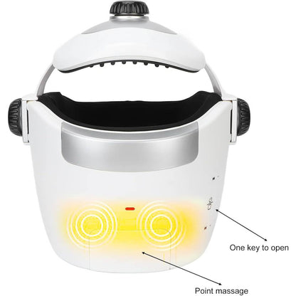 Smart Helmet Head Massager-Electric Head Scalp Massager Vibration Mode