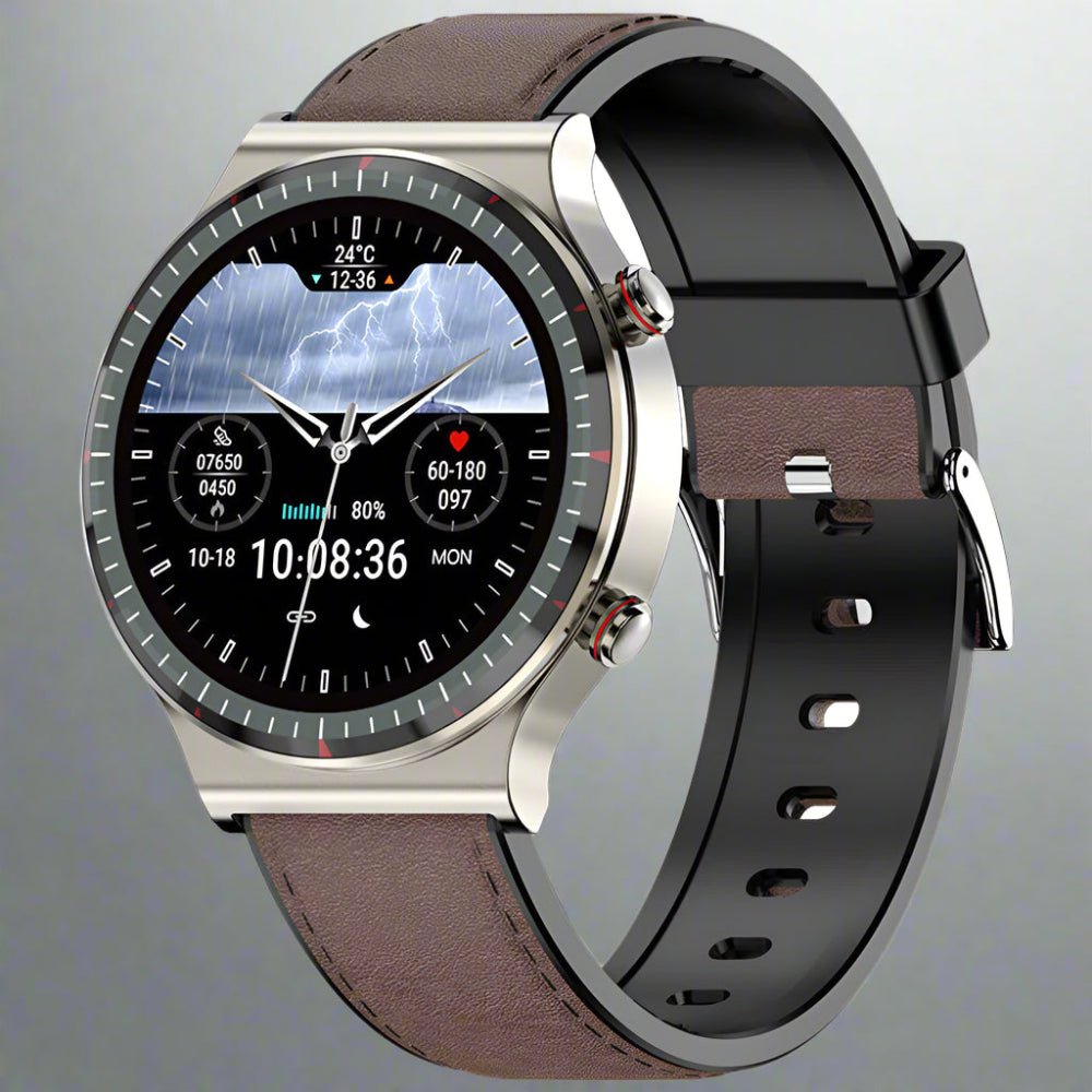 Advanced Fitness Tracker Heart Rate Blood Pressure Monitor