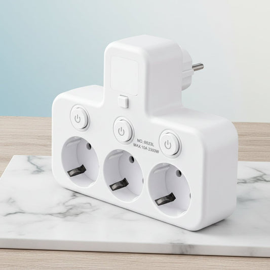 UK Plug 4 Socket USB Charger Power Strip - SweetyGem
