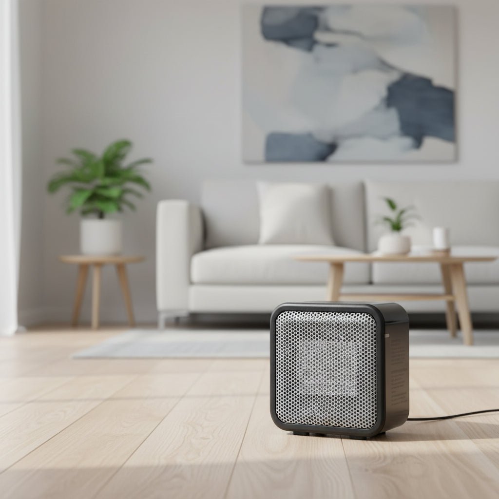 Compact Ceramic Heater with Safety Controls - SweetyGem