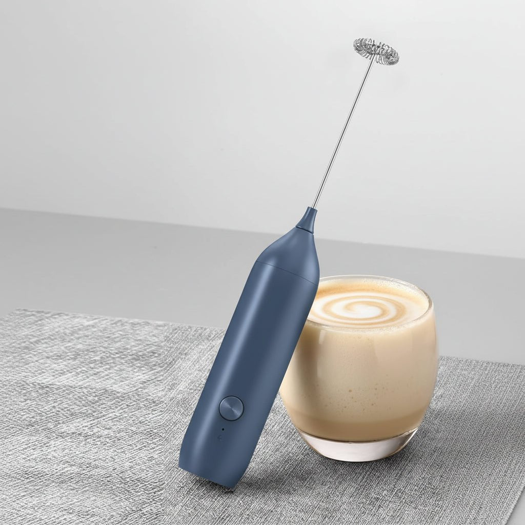 Portable Electric Milk Frother Stainless Steel Foam Machine