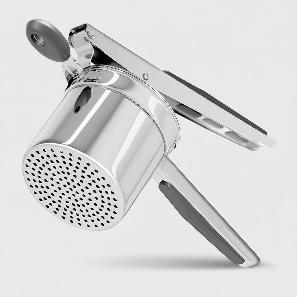 Premium Potato Ricer with 3 Interchangeable Discs