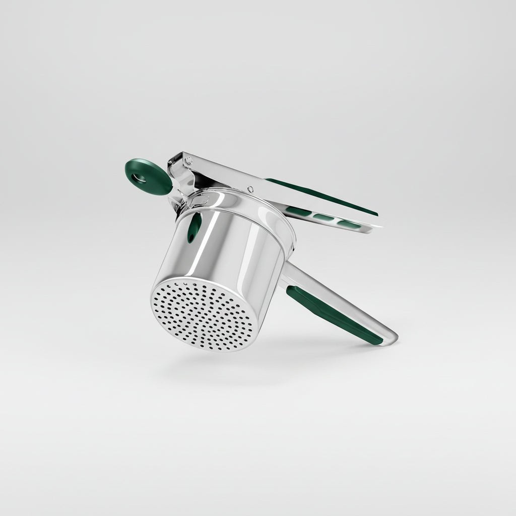Premium Potato Ricer with 3 Interchangeable Discs