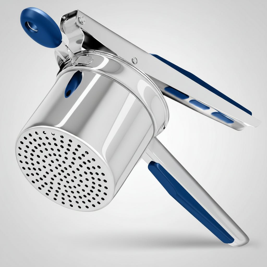 Premium Potato Ricer with 3 Interchangeable Discs