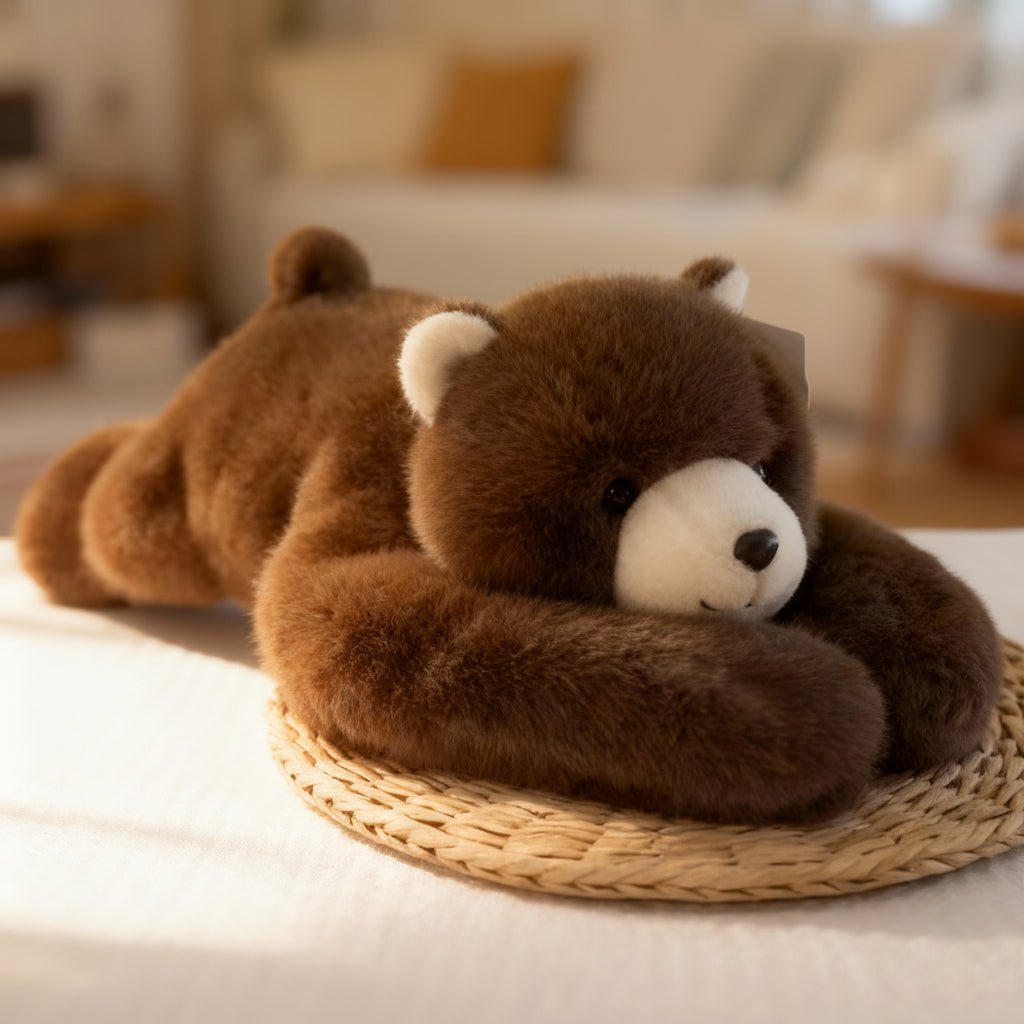 Cozy Hug Pillow Soft Faux Fur Cushion Support