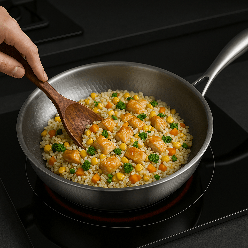 Non Stick Hard Anodized Frying Pan Heavy Duty Cookware - SweetyGem