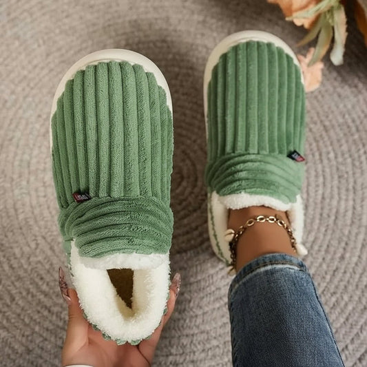 Cozy Indoor Slippers Warm Fuzzy Non Slip Comfortable Fit - SweetyGem