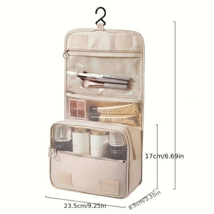 Toiletry Bag-Cosmetic Travel Bag with Hanging Hook