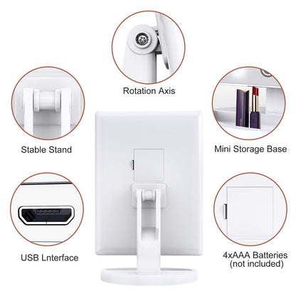 Touch Screen Light Mirror Vanity-Mirror Cosmetic