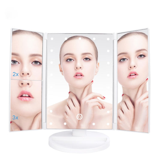 Touch Screen Light Mirror Vanity-Mirror Cosmetic