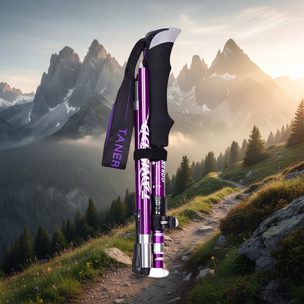 Collapsible Lightweight Aluminum Hiking Poles
