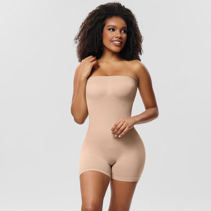 Undergarments Shapewear Strapless Bodysuit