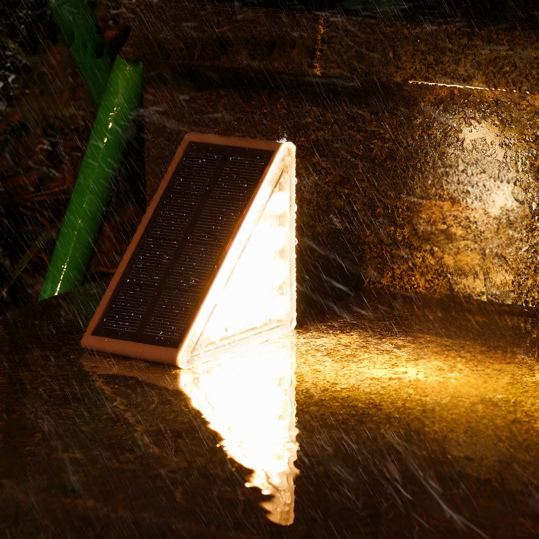 Bright Outdoor LED Step Lights for Deck and Path Safety - SweetyGem