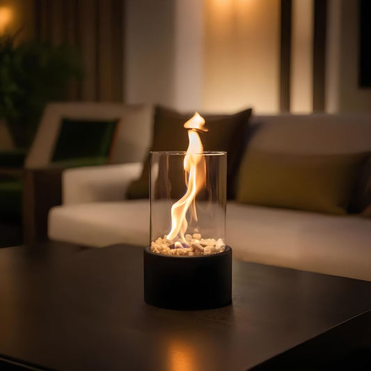 Classic Glass Oil Lamp Warm Home Decor - SweetyGem