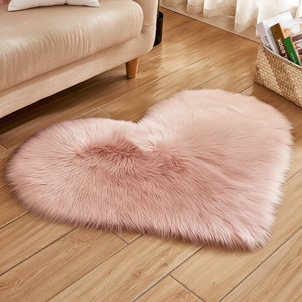 Plush Valentine Area Rug Soft Living Room Carpet - SweetyGem