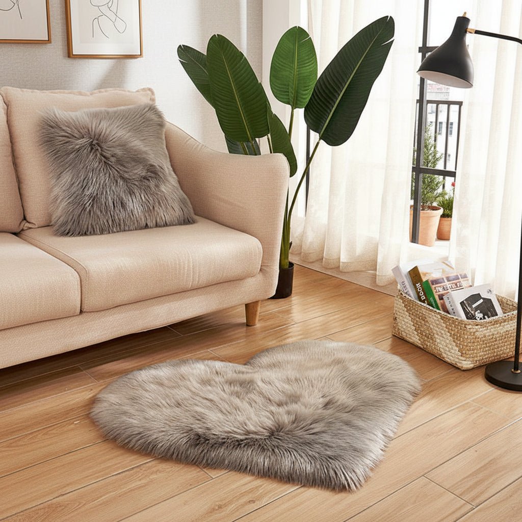 Plush Valentine Area Rug Soft Living Room Carpet