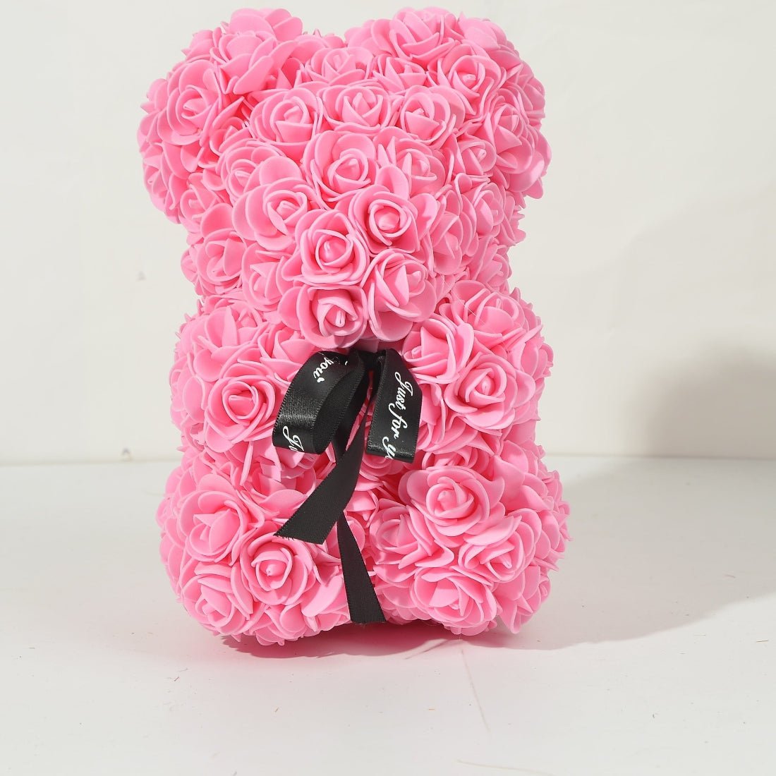 Cuddly Valentine Teddy Bear with Red Bow