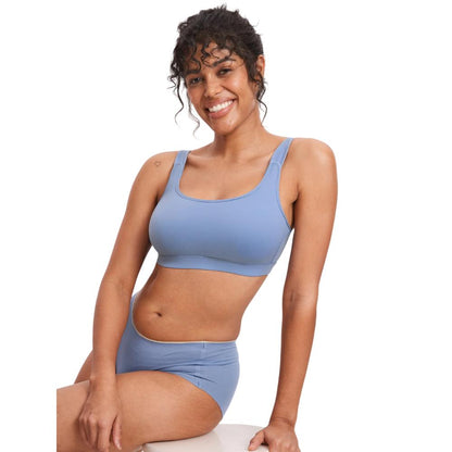Velcro All-in-One Wireless Non Padded Bra