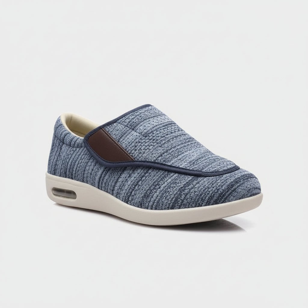 Supportive Walking Shoes for Wide Feet with Air Mesh