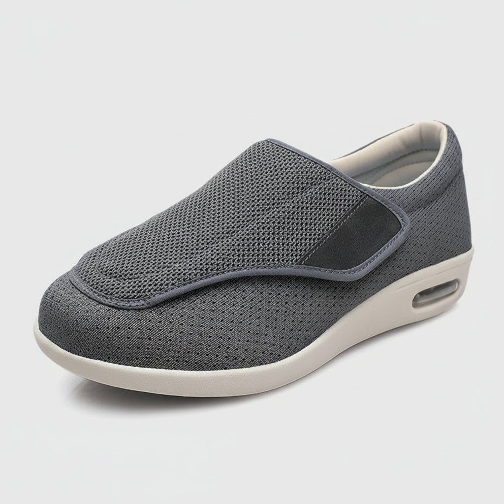 Supportive Walking Shoes for Wide Feet with Air Mesh