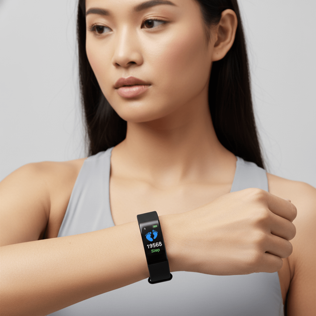 Easy Wear Fitness Watch for Seniors with Heart Monitor