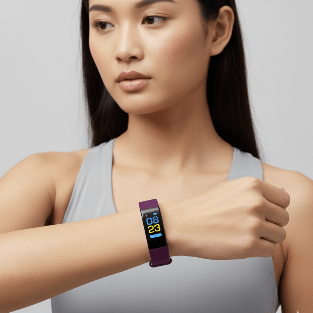 Easy Wear Fitness Watch for Seniors with Heart Monitor