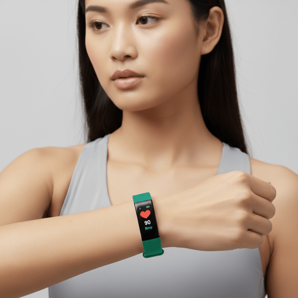 Easy Wear Fitness Watch for Seniors with Heart Monitor