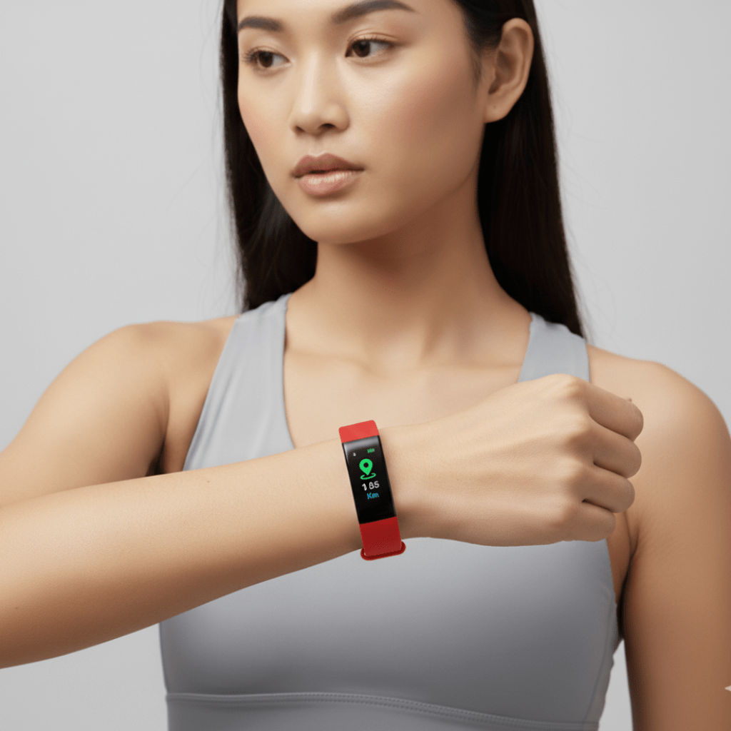 Easy Wear Fitness Watch for Seniors with Heart Monitor